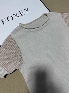 06 FOXEY フォクシー　ニット　トップス