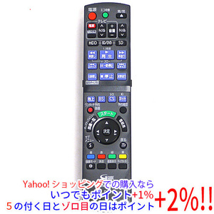 【中古】Panasonic BD/DVDレコーダー DIGA用リモコン N2QAYB000687 [管理:1150014584]