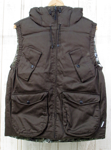 127AH MINOTAUR × JAXA リバーシブル ダウンベスト DOWN VEST ミノトール ジャクサ【中古】