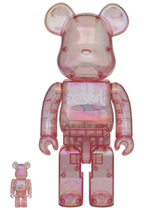 送料無料 新品未開封 BE@RBRICK ベアブリック MEDICOM TOY X-girl 2020 100％ & 400％ PINK エックスガール メディコム・トイ