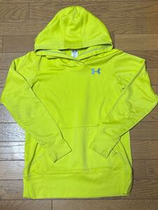 UNDER ARMOUR WOMEN’S HOODIE size-SM(着丈63身幅52) 中古 送料無料 NCNR