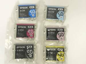 ★送料無料★匿名配送★　エプソン EPSON 純正 6色 インクカートリッジ IC6CL50　ふうせん　