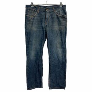 COMPANY81 デニムパンツ W38 ビッグサイズ インディゴ 古着卸 アメリカ仕入 2306-250