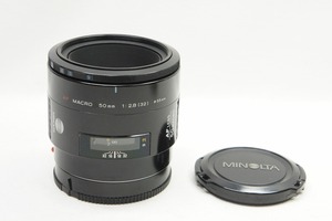 【適格請求書発行】MINOLTA ミノルタ AF 50mm F2.8 MACRO SONY ソニー αマウント 単焦点レンズ【アルプスカメラ】240211s