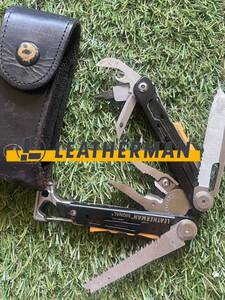 LEATHERMAN SIGNAL BLACK レザーシース付　レザーマン マルチツール ツールナイフ マルチプライヤー