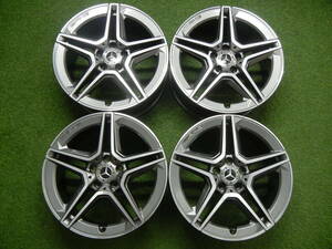 (MS0015) メルセデスベンツ 純正　AMG　W177　Aクラス 18x7.5J +49/5穴112/ 4本セット 中古　美品