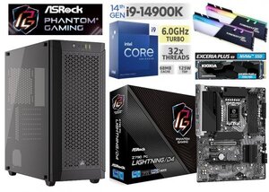 ■《第14世代》intel Core i9-14900K/水冷/Z790/DDR4 32GB/M.2SSD 1TB/750W/Win11 Pro/Office2021