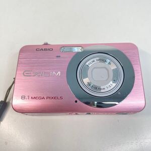 1円〜 12M CASIO EXILIM EX-Z80 コンパクトデジタルカメラ カシオ 動作未確認 f=6.3-18.9mm 1:3.1-5.9 81MEGA PIXELS ピンク 小型 93