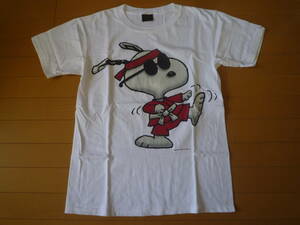 【レア】 90s changes USA製 ヴィンテージ PEANUTS スヌーピー snoopy Tシャツ joecool ジョークール 空手