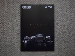 【カタログのみ】FUJIFILM X-T2 2016.07 検 XF XC FUJINON LENS 富士フイルム