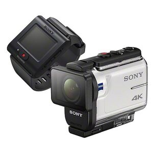 中古 １年保証 美品 SONY FDR-X3000R ライブビューリモコンキット