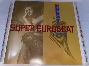 ★THE BEST OF SUPER EUROBEAT 1992 2CD ケースなし★