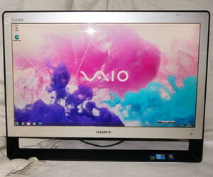 ソニー SONY VAIO Jシリーズ VPCJ138FJ Core i5 2.67GHz / 4GB / 250GB / BDドライブ 21.5型液晶一体型テレビ