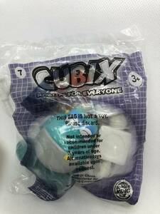 2001年バーガーキングBURGER KING-BIG KIDSトイ【CUBIX(さいころボット　コンボック)】DeadStockアメリカ買い付けおもちゃコレクション