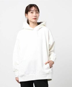 「GAP」 プルオーバーパーカー X-SMALL アイボリー レディース