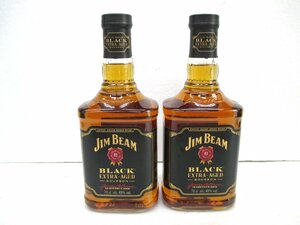 ジム　ビーム　ブラック　2本セット　JIM BEAM　BLACK　EXTRA　AGED　700ｍｌ