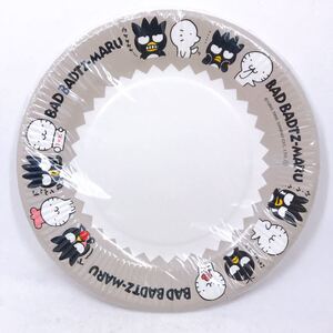 バッドばつ丸【Sanrio】ペーパープレート 紙皿 6枚入 日本製 サンリオ