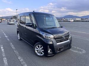 福岡発 H30年 後期型 車検2年付可 日産 デイズルークス ハイウェイスター X 自動ブレーキ 純正アルミ ナビ 左側電スラドア 即決25.8万円