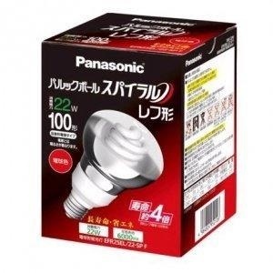 現品限り_/ 電球色 E26 EFR25EL／22-SP F レフランプ形 Panasonic 松下 100Wタイプ パルックポールスパイラル　レフ形