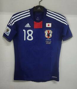 10W杯 日本代表(H)半袖 ＃18 本田圭佑 デンマーク戦仕様 Formotion 選手用半袖 2010 WorldCup仕様 O