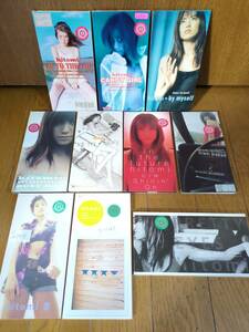 8cmCD 10枚セット hitomi CANDY GIRL Sexy In the future by myself problem BUSY NOW GO TO THE TOP 空 PRETTY EYES THERE IS/8cm小室哲哉