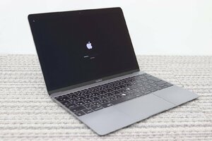 N-2【ジャンク品】Apple / MacBook A1534(Retina.12-inch,2017) / CPU：core i5-7Y54@1.20GHz / メモリ：8G / SSD：512GB