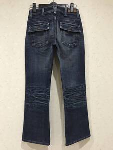 ＊ヤヌーク YANUK worker classic ストレッチ入り デニムパンツ 米国製 24　 BJBJ.B