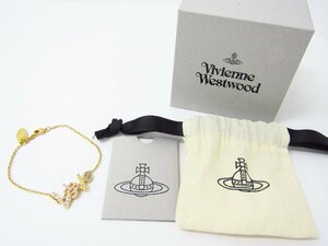 Vivienne Westwood ヴィヴィアンウエストウッド LOVE ブレスレット 箱付き ▼AC23362