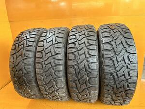 森商会No.53佐賀発TOYO OPENCOUNTRY R/T 225/60R18 100Q 2021 4本set 8mm 倉庫保管 直接引取OK! 溝 室 トーヨー ホワイトレター バリ溝