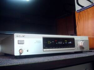 SONY ST-SA5ES FM/AM STEREO TUNER メンテナンス、調整済品 (中古品) 傷あるも美品 #252315 Silver