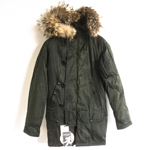 新品★ AKM SPIEWAK N-3B ワックス コーティング コート 30 S 送料込 アメリカ製 スピワック N3B ジャケット SPIEWAK&SONS GOLDEN FLEECE