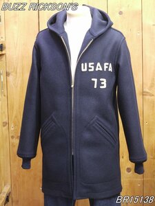 新品 バズリクソンズ PARKA CADETS ACADEMY COAT L BR15138 BUZZ RICKSON