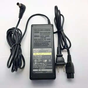 SONY純正 PCGA-AC19V1 PCGA-AC19V2 19.5V 3A 6.5mm×4.4mm 対応 ACアダプター