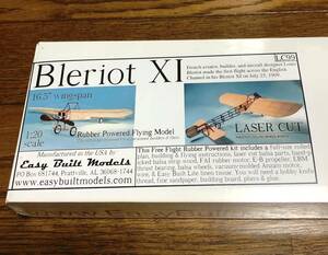 【ゴム動力機】Easy Built社製 BLERIOT X-1（L/C仕様）（翼長：16.5”=419mm）・・・残り1