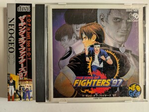 SNK　 ネオジオCD　ザ　 キング　 オブ　 ファイターズ　97 帯付き　取扱説明書付き