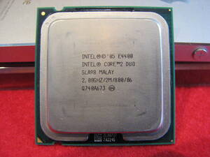 CPU放出★intel CORE2　DUO★2.00GHz /2M/800★E4400★SLA98 MALAY★USED★A10