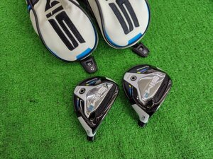 ヘッドのみ 2個セット TaylorMade テーラーメイド SIM2 チタニウム Titanium 3W 15度 5W 19度発送サイズA【N】