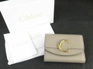 未使用　Chloe クロエ 三つ折り財布　コンパクトウォレット