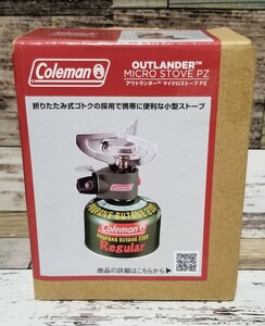 未使用 軽量 Colman コールマン アウトランダー マイクロストーブ PZ 2500kcal/h シングル小型コンロ キャンプソロキャン