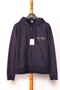 ベルルッティ メンズ アンジュール ジップ パーカー ネービー サイズM BERLUTI R26JZL47 001 19N NERO BLUE 新品