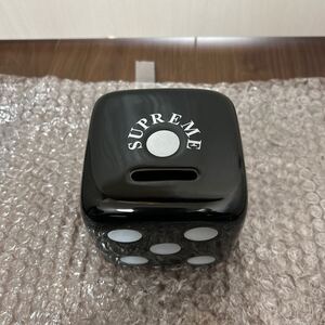 【Supreme】ダイス 貯金箱 セラミック 黒 / Ceramic Dice Coin Bank 11aw 11fw サイコロ シュプリーム ボックスロゴ