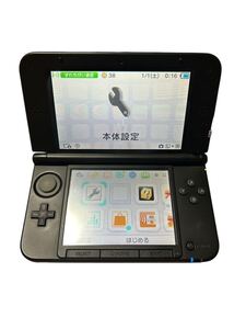 ☆送料230円☆ Nintendo 3DS LL ブラック 本体のみ 簡易動作確認済み ニンテンドー 3DSLL 稼動品 タッチペン代用 任天堂 1円～