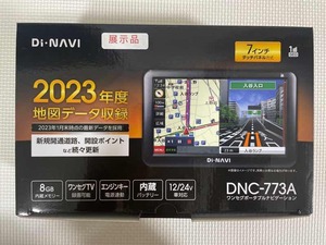 〇 【ディスプレイ品】 D・NAVI DNC-773A 付属品完備 S/N 23052800602 YOT