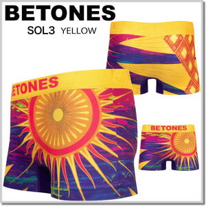 ビトーンズ BETONES アンダーウエアー SOL3 1-YELLOW フリーサイズ メンズボクサーパンツ