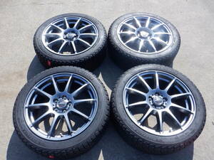 A-TECH SCHNEIDER 17インチ X-ICE SNOW 215/45R17 91H スタッドレスタイヤ 4本SET プリウス 86 BRZ