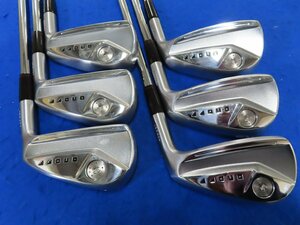 【中古】グローブライド 2024 ONOFF FORGED KURO（オノフ フォージド クロ）アイアン 6本セット　5I～PW 【S200】Dynamic Gold 95