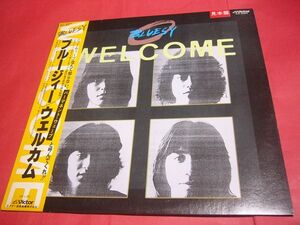 【稀少】LP ウェルカム ブルージィー プロモ白ラベル 帯付 見本非売品 WELCOME BLUESY 菊池琢己