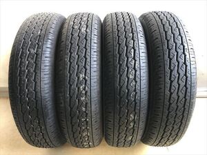 激安中古タイヤ　　145/80R12 80/78N LT BS K370 24年製　　4本　　未使用品