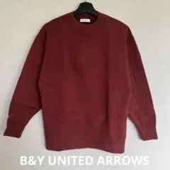 B&Y UNITED ARROWS プルオーバー トレーナー/FREE SIZE