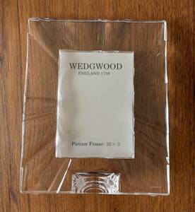 【新品未使用展示品】WEDGWOOD ウェッジウッド クリスタル フォトフレーム 長方形　写真立て クリスタルピクチャーフレーム 